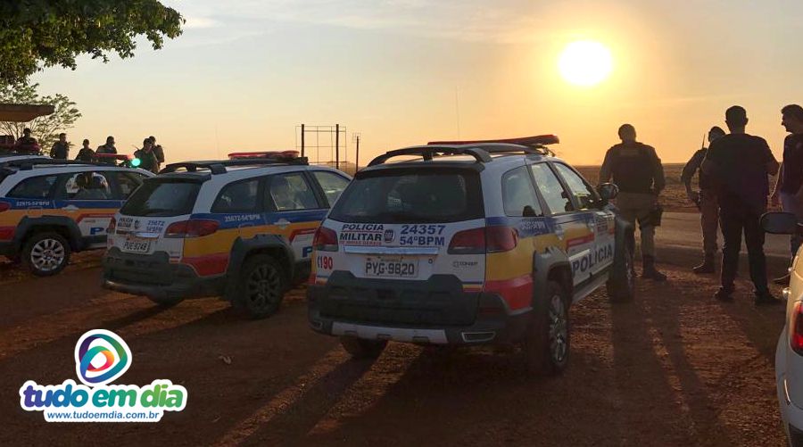 A ação conjunta reuniu a Polícia Militar e a Polícia Civil (Foto: PMMG)