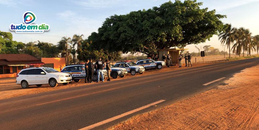 A ação conjunta reuniu a Polícia Militar e a Polícia Civil (Foto: PMMG)