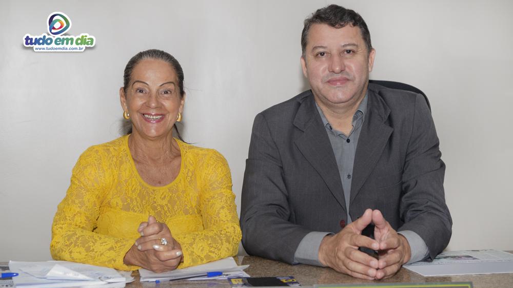 Suely Pricinoti e Caetano Neto da Luz (Foto: Gabriel Kazuto)