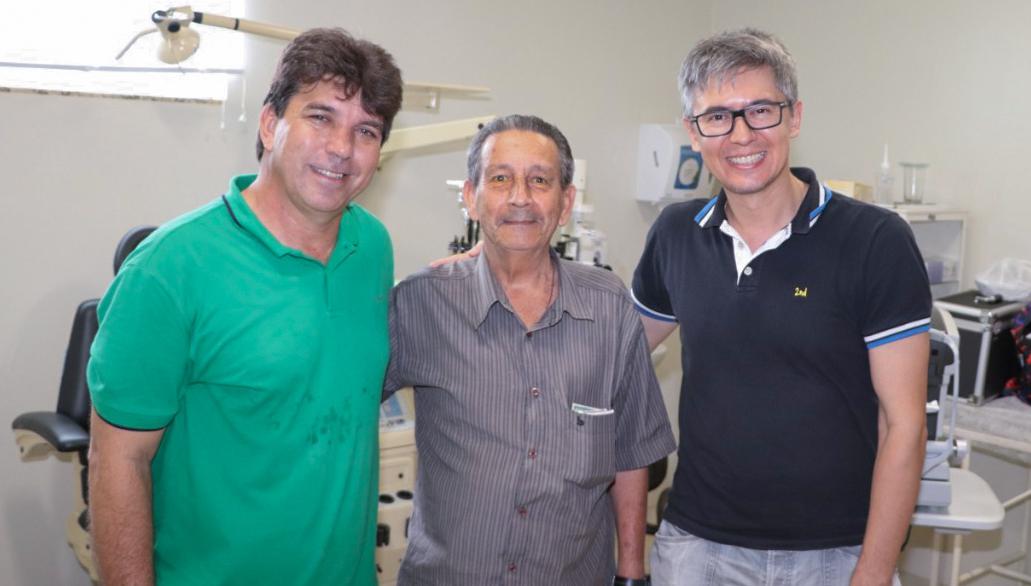 Começam avaliações de cirurgias de catarata, em Capinópolis