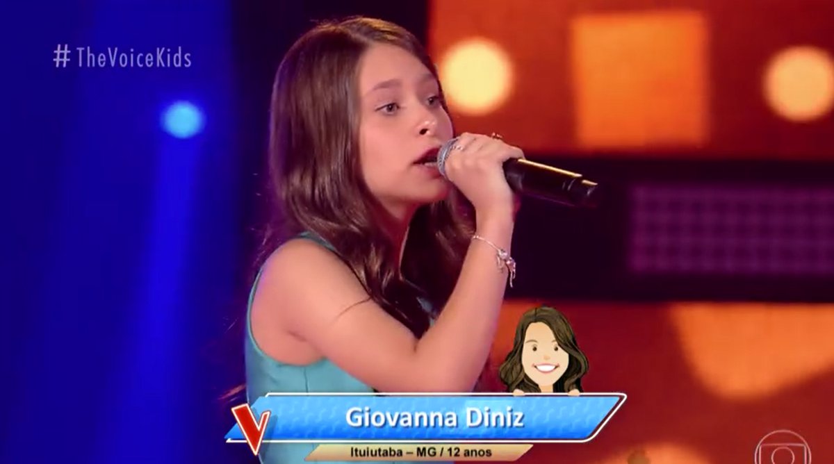  Giovanna Diniz: Artista de Ituiutaba canta e encanta no ‘The Voice Kids’