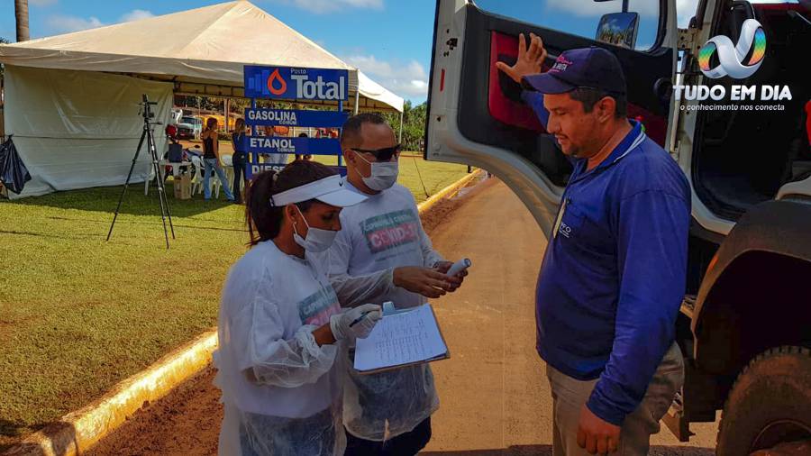 Em março de 2020, as barreiras sanitárias chegaram a ser implementadas em Capinópolis | Foto: Paulo Braga