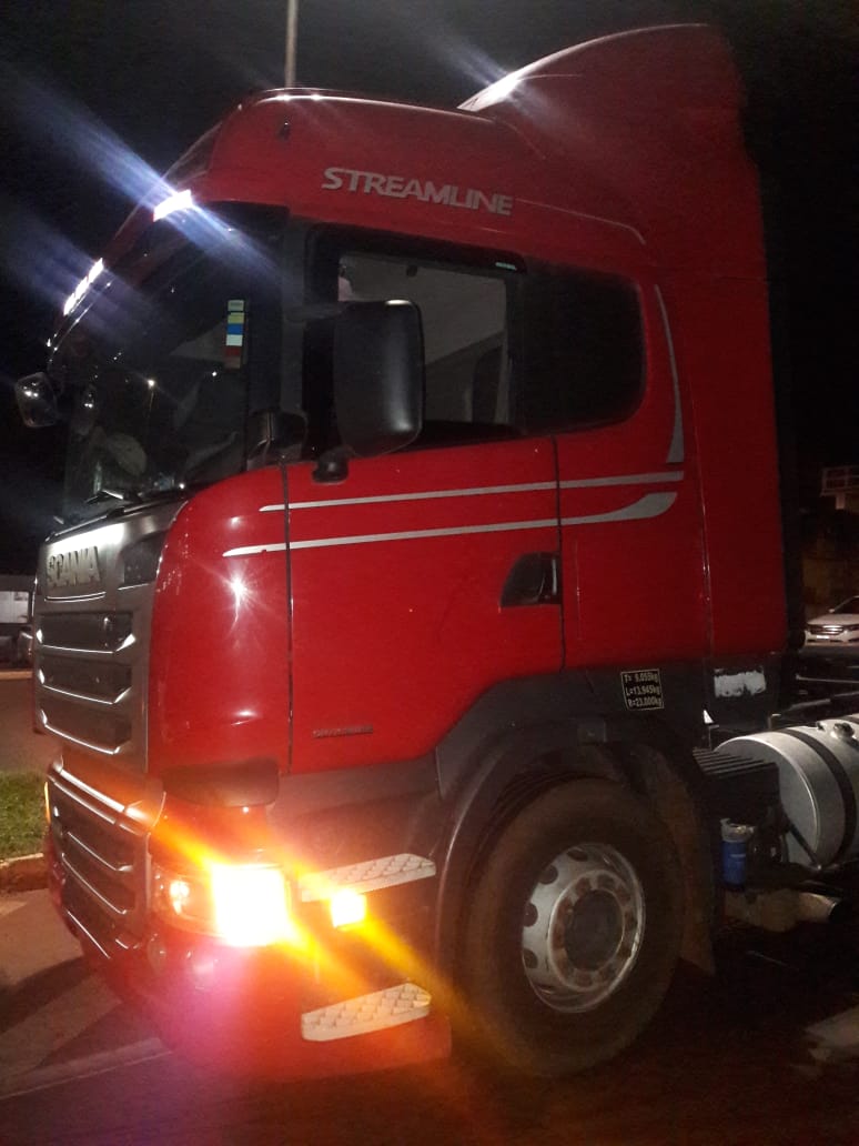 Caminhão furtado em Ituiutaba é recuperado em Centralina