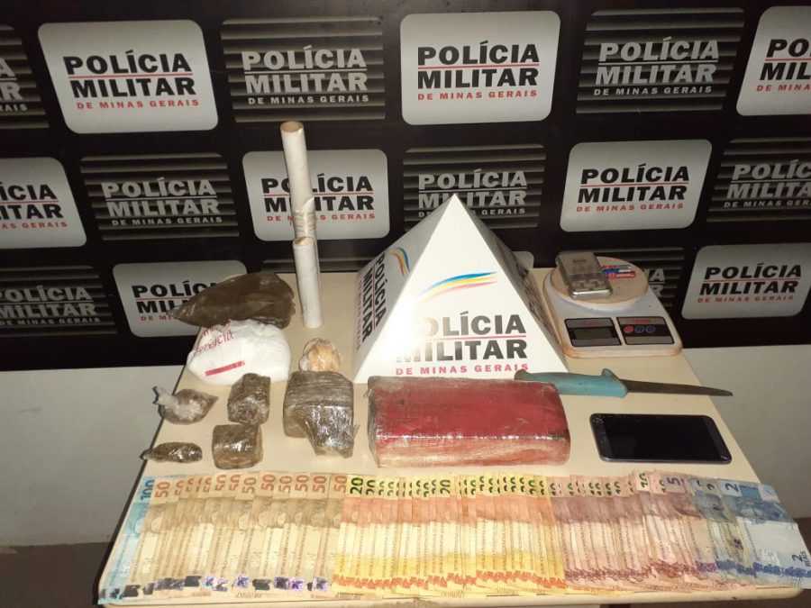 Dupla é presa com drogas e dinheiro em Ituiutaba