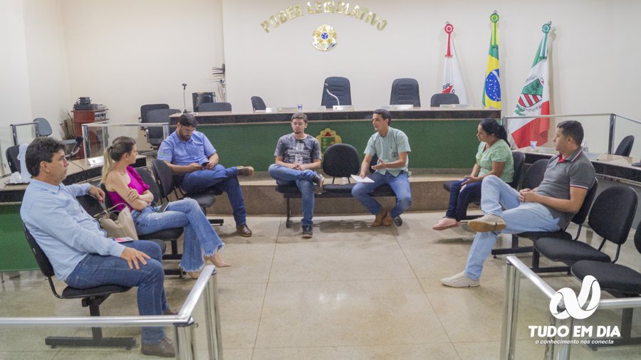 A reunião foi realizada na manhã desta quarta-feira (01.abr.2020) no plenário do Legislativo (Foto: Paulo Braga/Tudo Em Dia)