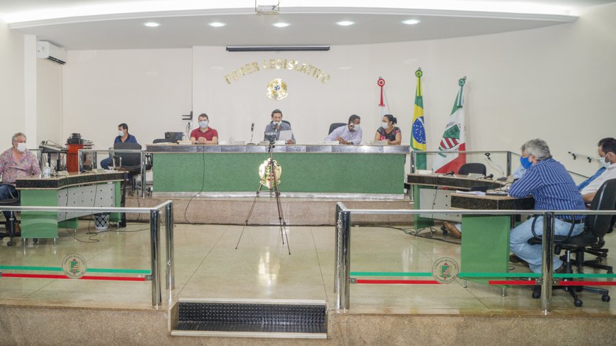 Cobertura do Tudo Em Dia durante a sessão ordinária da Câmara Municipal de Capinópolis | Foto: Paulo Braga/Tudo Em Dia