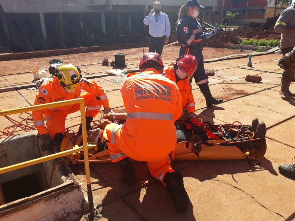 Resgate foi realizado pelos Bombeiros de Ituiutaba | Foto: Bombeiros/Divulgação