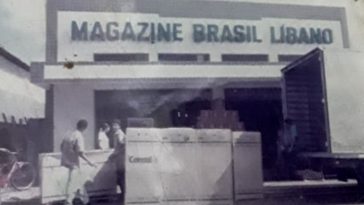 Magazine Brasil Líbano cresceu rapidamente graças ao trabalho intenso da família | Foto: Arquivo pessoal