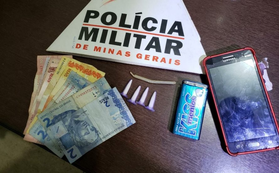 PMMG apreende cocaína e maconha com menor em Capinópolis