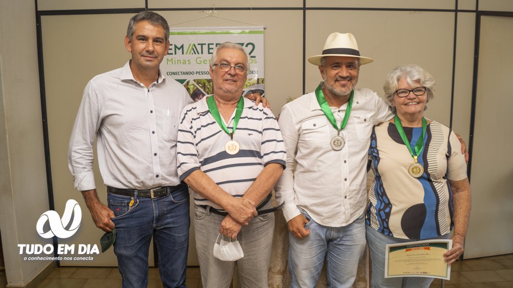 (Esq) Gilberto Carlos Freitas, Francisco Roberto Vieira, Reginaldo Angelo de Souza e Maria Terezinha | Foto: Daniel Braga/Tudo Em Dia