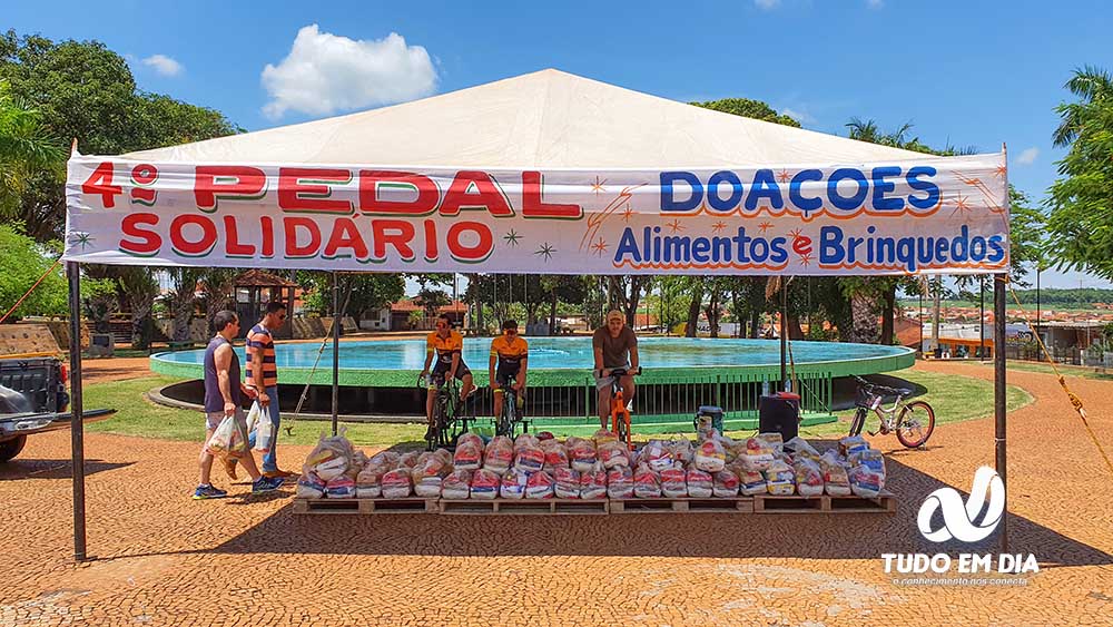 4º Pedal Solidário é realizado em Capinópolis com record de arrecadação