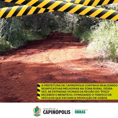 Capinópolis: Estradas rurais recebem manutenção