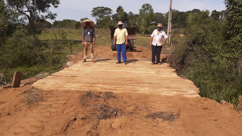 pontes restaurada em santa vitoria