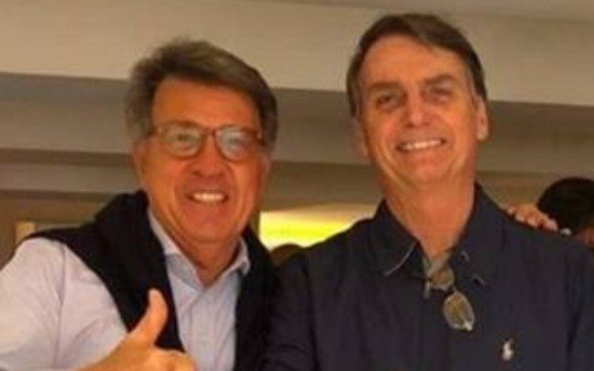 Reprodução O Globo Presidende Jair Bolsonaro e o ex-aliado Paulo Marinho (PSDB)