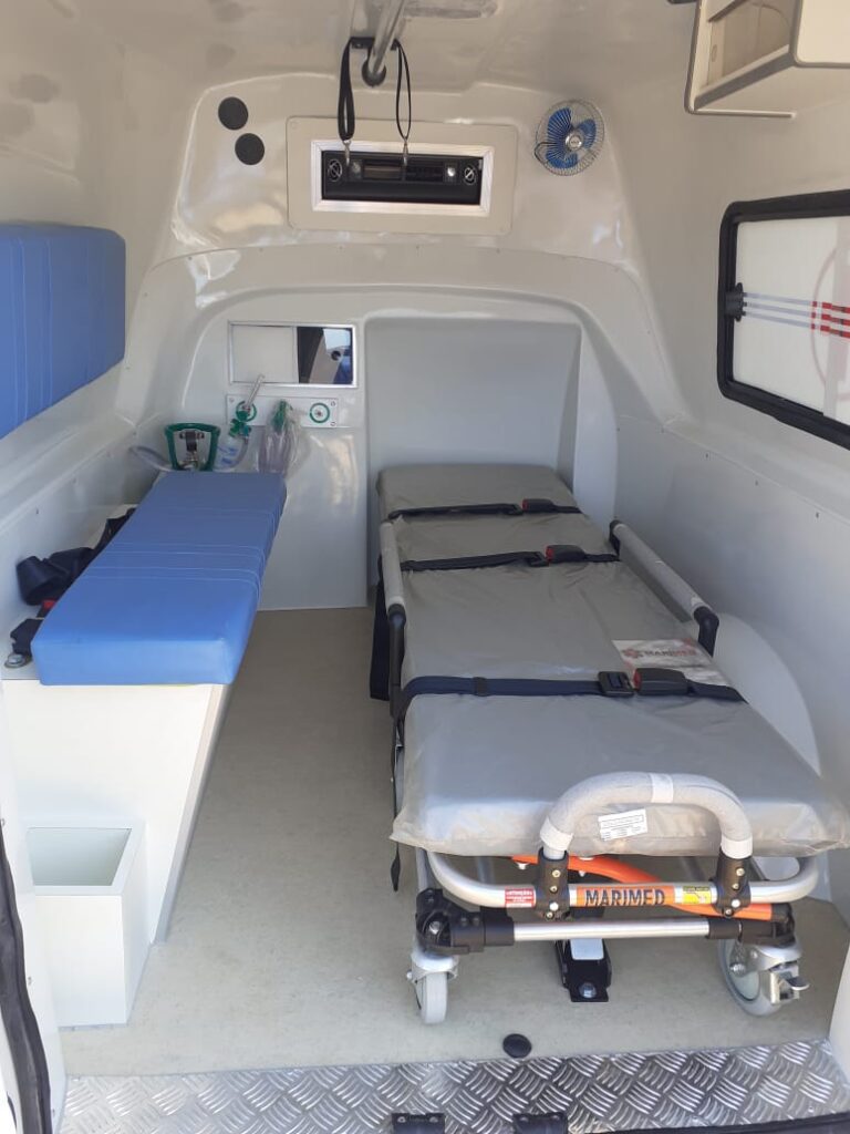 Ambulância da CRV Industrial é equipada para agilizar o atendimento emergencial de colaboradores