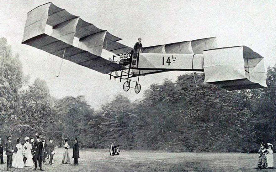 Há 115 anos Santos Dumont dava início a era da aviação