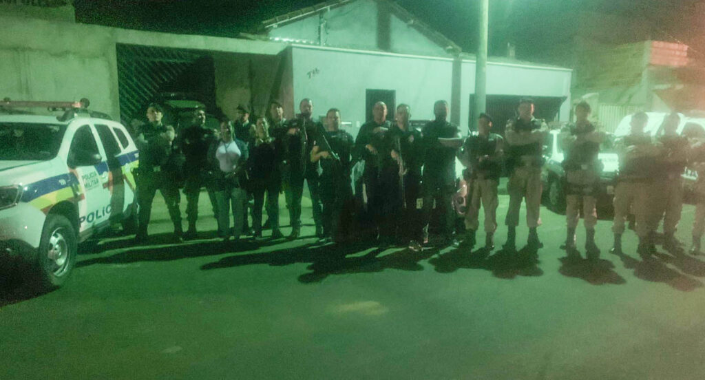 Ação envolveu Polícia Militar e Polícia Civil | Foto: PMMG/Divulgação