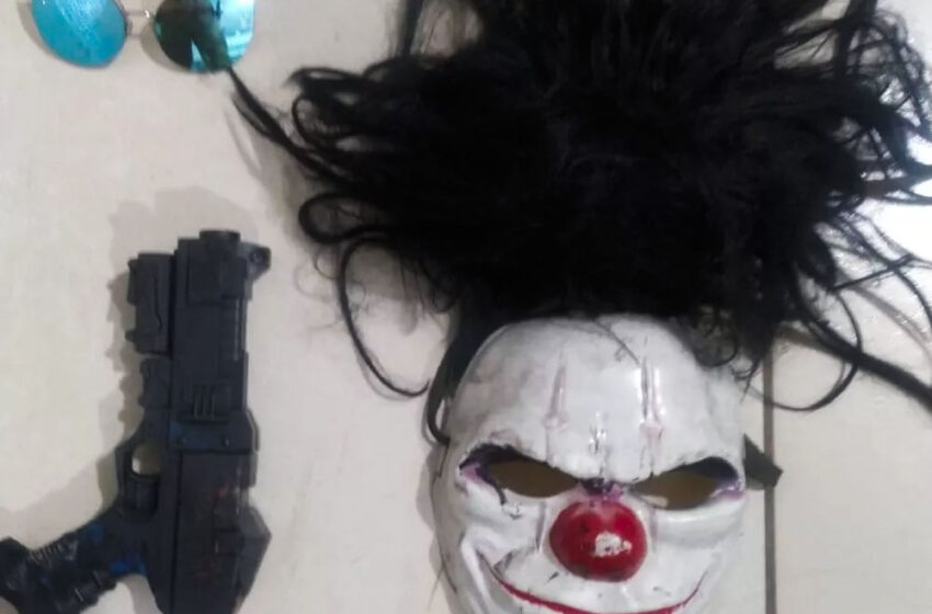 Uberlândia: PM mata homem que ‘brincava’ usando máscara de palhaço e arma de brinquedo