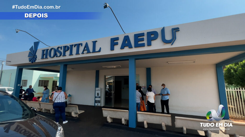 Nova recepção do Hospital Faepu