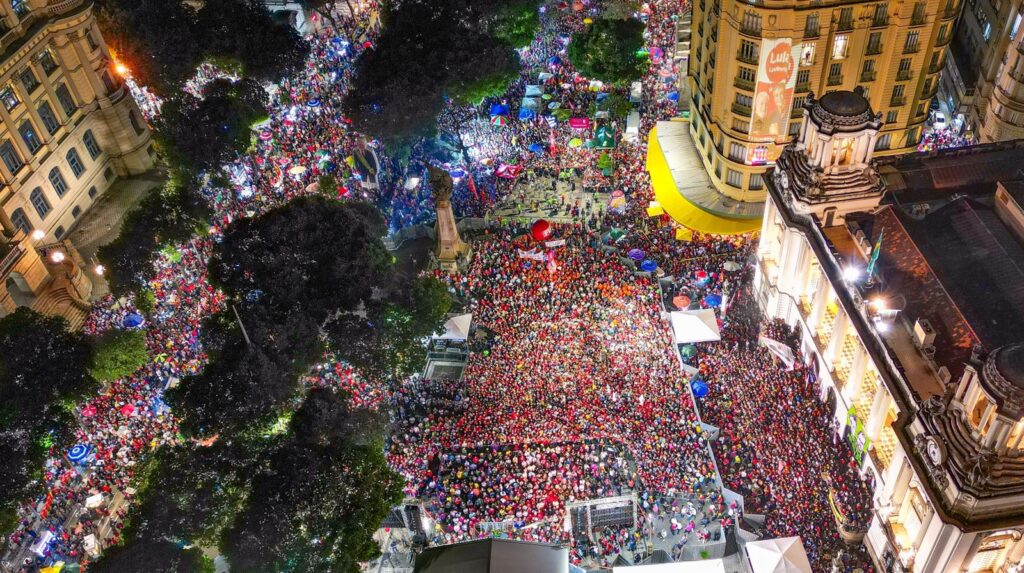 Ato com Lula foi realizado no Rio de Janeiro / Foto: Ricardo Stuckert
