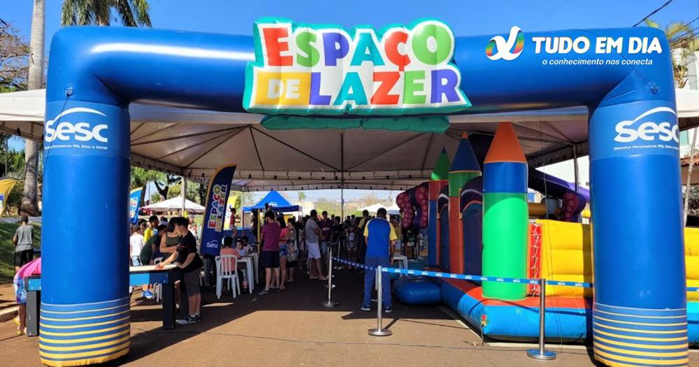 Espaço de Lazer: projeto do Sesc é realizado em Capinópolis