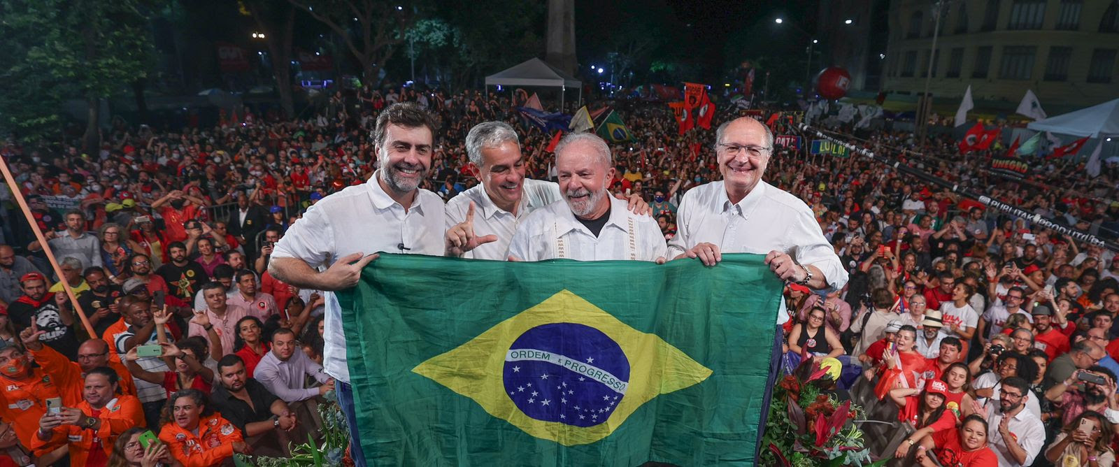 Ato com Lula foi realizado no Rio de Janeiro / Foto: Ricardo Stuckert