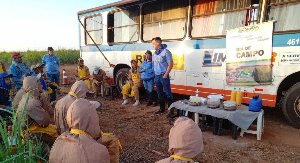 Dia de Campo da CRV foi realizado em diversas áreas rurais onde a CRV atua | Foto: Divulgação