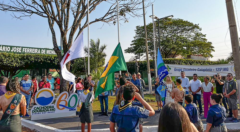 Selo que celebra os 60 anos de Cachoeira Dourada foi lançado na última terça-feira (23)