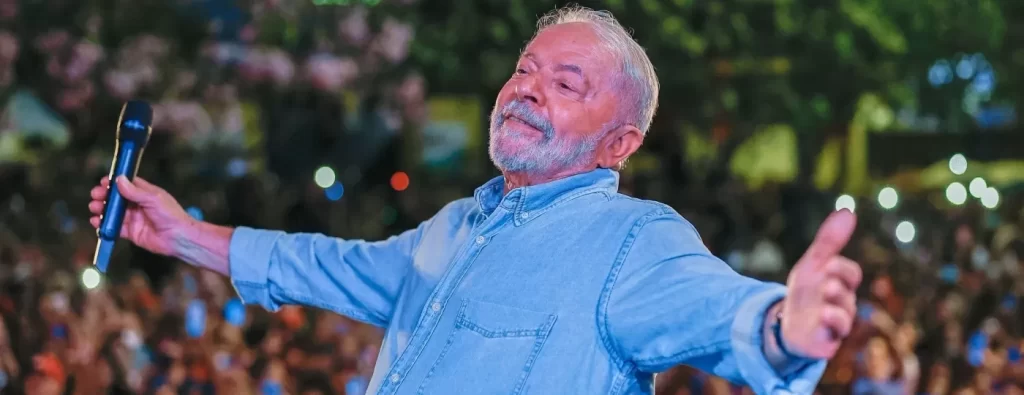 15.set.2022 - Lula em Montes Claros (MG), durante a campanha eleitoral: petista reuniu frente ampla e heterogênea contra Bolsonaro Imagem: RICARDO STUCKERT