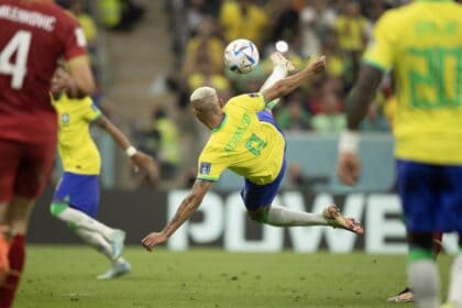 Brasil x Sérvia pelo primeiro jogo da fase de grupos da Copa do Mundo Catar 2022. Richarlison Créditos: Lucas Figueiredo/CBF