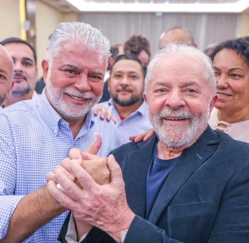 Anderson Adauto e Lula — Foto: Reprodução/Instagram