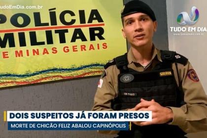 Tentente Paulo Sérgio fala sobre a prisão de bandidos envolvidos na morte de Chicão Feliz