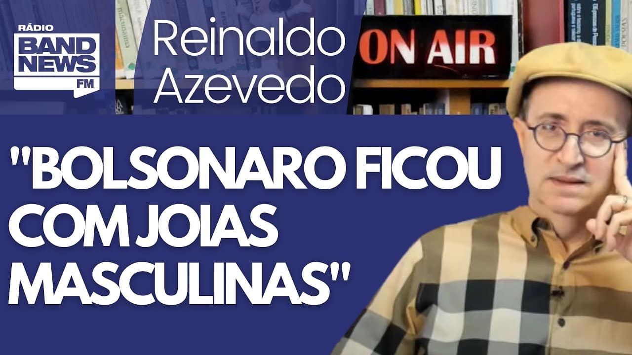 Reinaldo: Bola de Cristal revela que joias estão com Bolsonaro