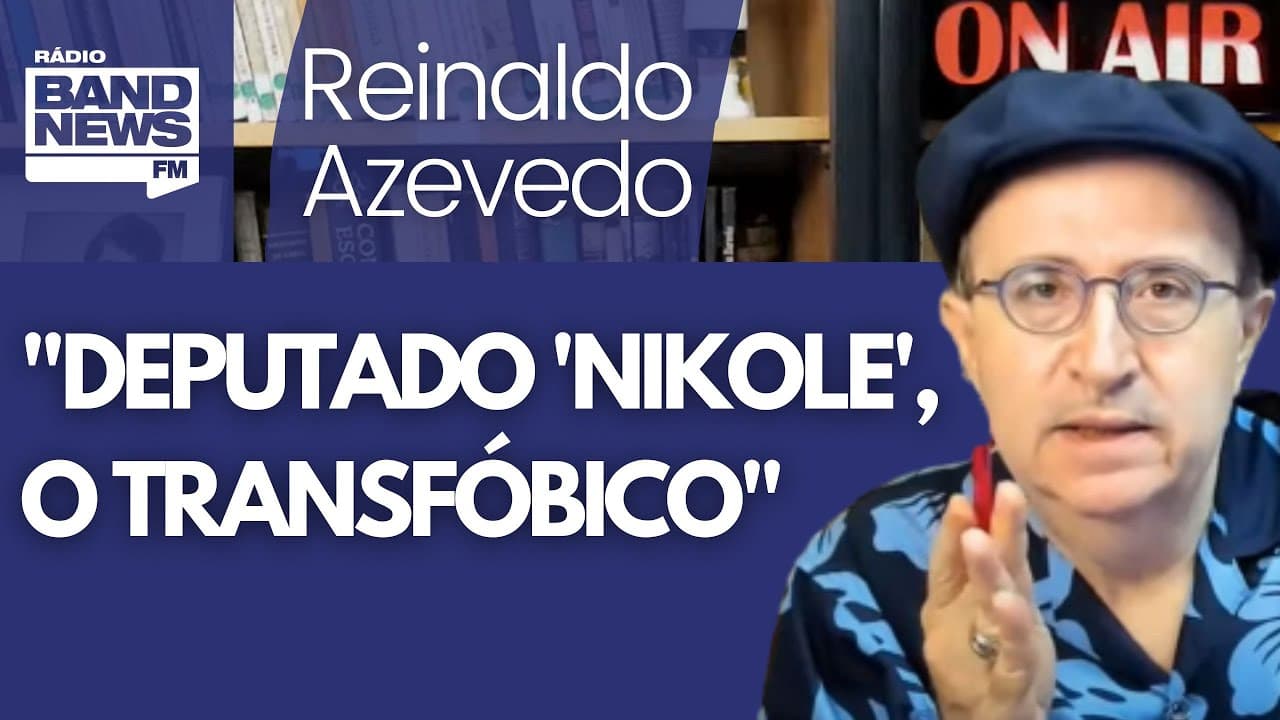 Reinaldo: Deputado “Nikole”, o transfóbico, tem de ser cassado e processado