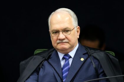 Brasília - O ministro Luiz Edson Fachin participa de sessão da segunda turma do Supremo Tribunal Federal.(Marcelo Camargo/Agência Brasil)