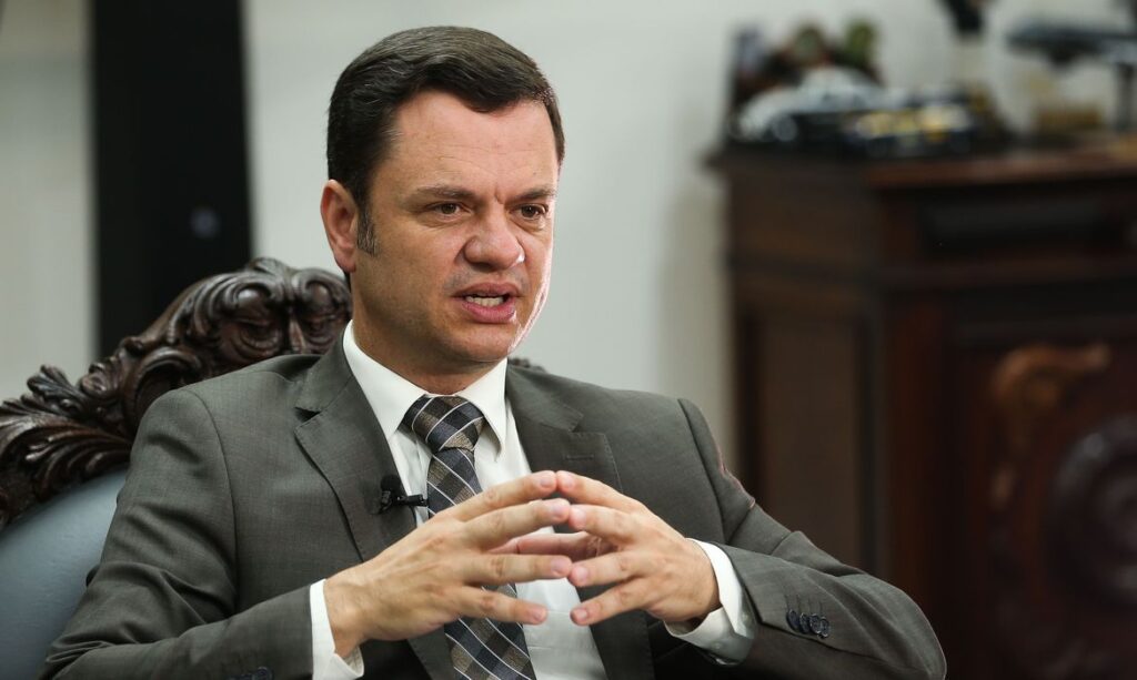 O ex-ministro da Justiça e Segurança Pública do governo Bolsonaro, Anderson Torres, foi nomeado no secretário de Segurança do DF pelo governador Ibaneis Rocha