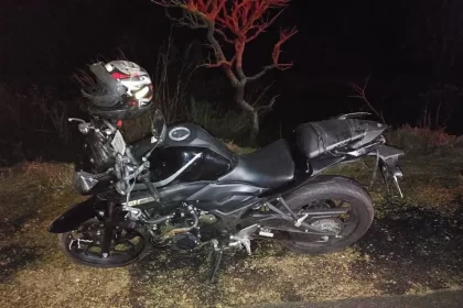 Motociclista morre após bater em caminhão na MG-190 | Foto: Polícia Militar Rodoviária