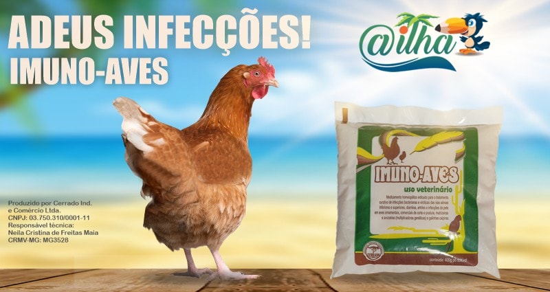 Imuno-Aves é na loja - A Ilha.com