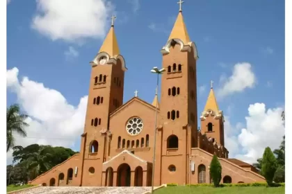 Santuário de Nossa Senhora da Abadia, de Romaria, no Triângulo Mineiro (foto: Arquidiocese de Uberaba/Divulgação)