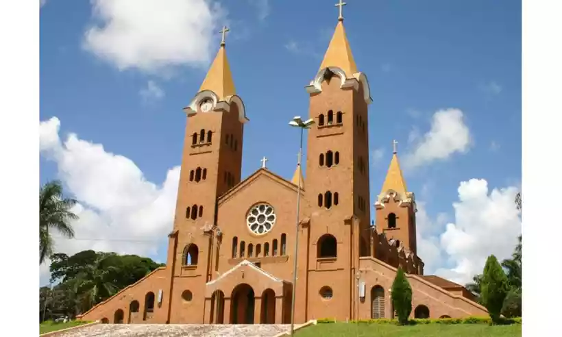 Santuário de Nossa Senhora da Abadia, de Romaria, no Triângulo Mineiro (foto: Arquidiocese de Uberaba/Divulgação)