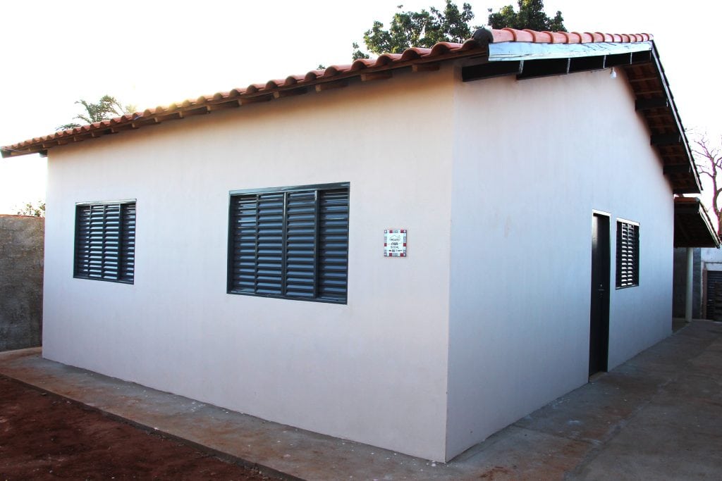 Essa foi a 17ª casa do projeto social entregue em Santa Vitória