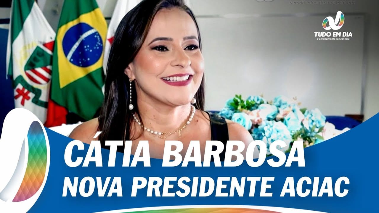 Cátia Barbosa toma posse como presidente da ACIAC em Capinópolis