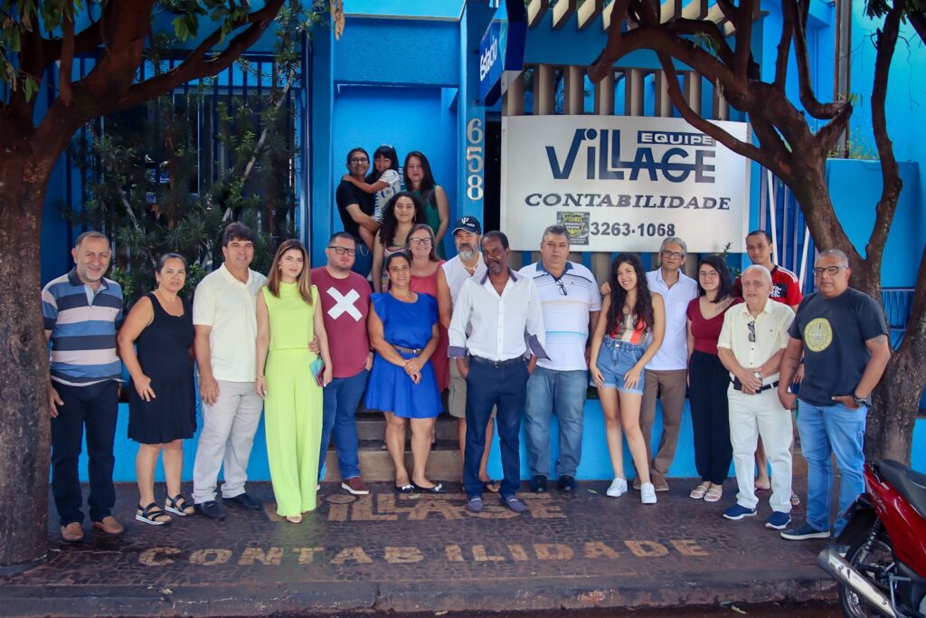 Inauguração reuniu membros que representam parte da sociedade local no Village Contabilidade - local onde o polo está instalado | Foto: Paulo Braga