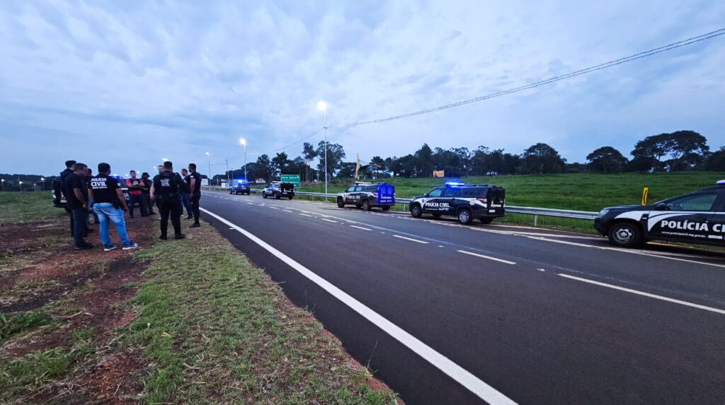 A PCMG atuou nas primeiras horas da madrugada | Foto: PCMG