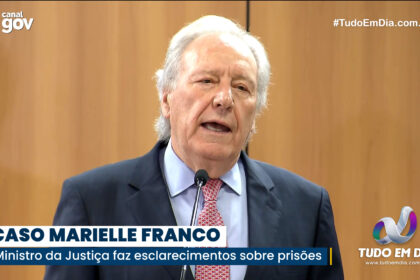 Ministro da Justiça esclarece sobre prisões no caso Marielle Franco