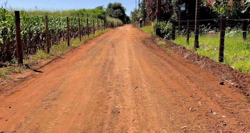Estrada rural da região conhecida como Chácara do Neguta | Foto: Paulo Braga