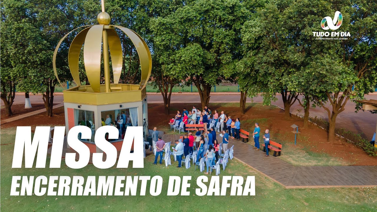 Missa celebra encerramento da safra 2023 recorde da CRV Industrial Unidade Capinópolis
